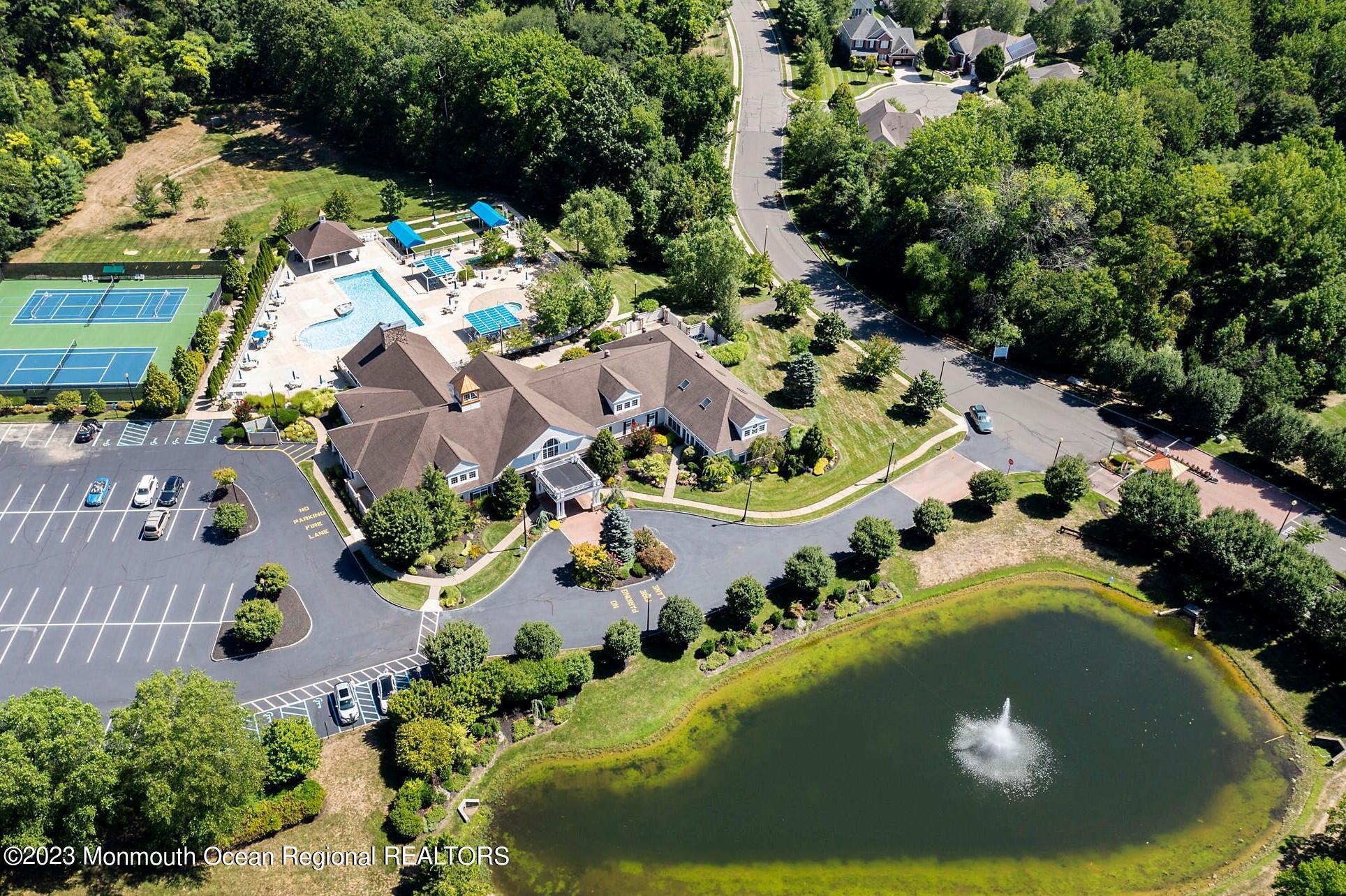 27 Carleton Drive Freehold, NJ 07728 - Photo 35 of 39 Aerial Clubhouse