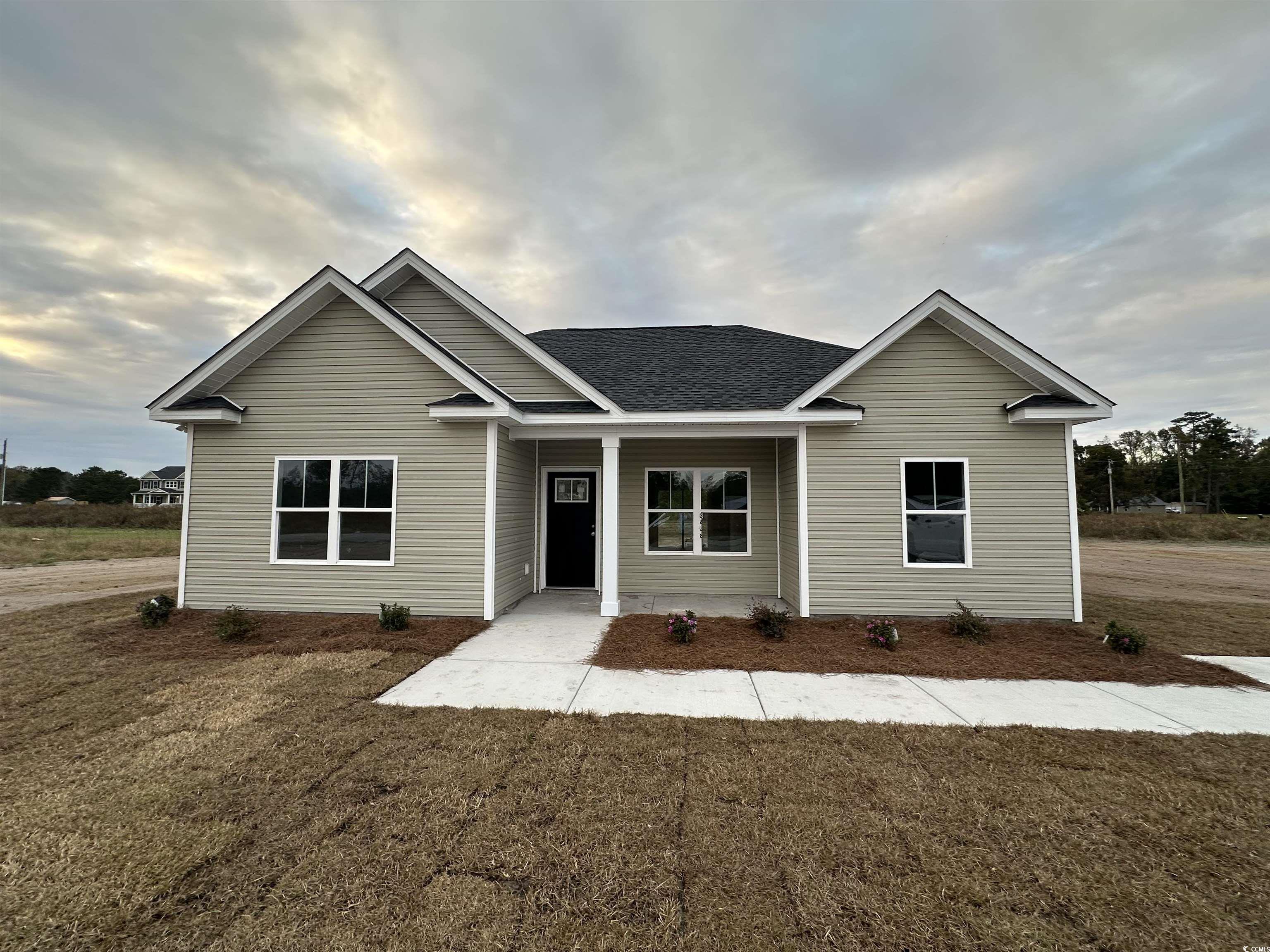 3858 Red Bluff Road Loris, SC 29569 - Photo 1 of 29 View of front of house featuring a front lawn