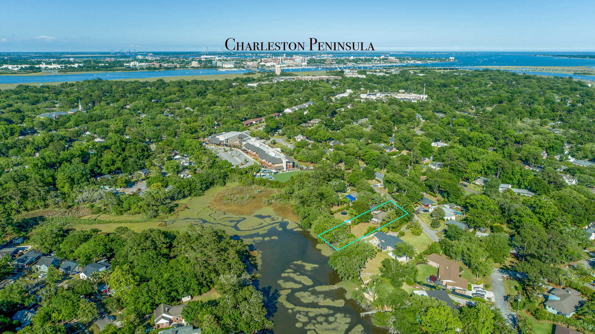 52 Chadwick Drive Charleston, SC 29407 - Photo 10 of 13 Aerial to Charleston
