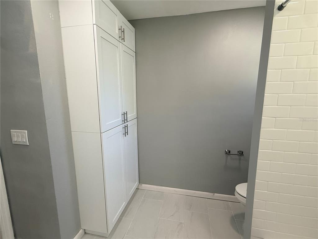 1908 West St Louis Street Tampa, FL 33607 - Photo 8 of 28 a bathroom with a granite countertop toilet and a shower