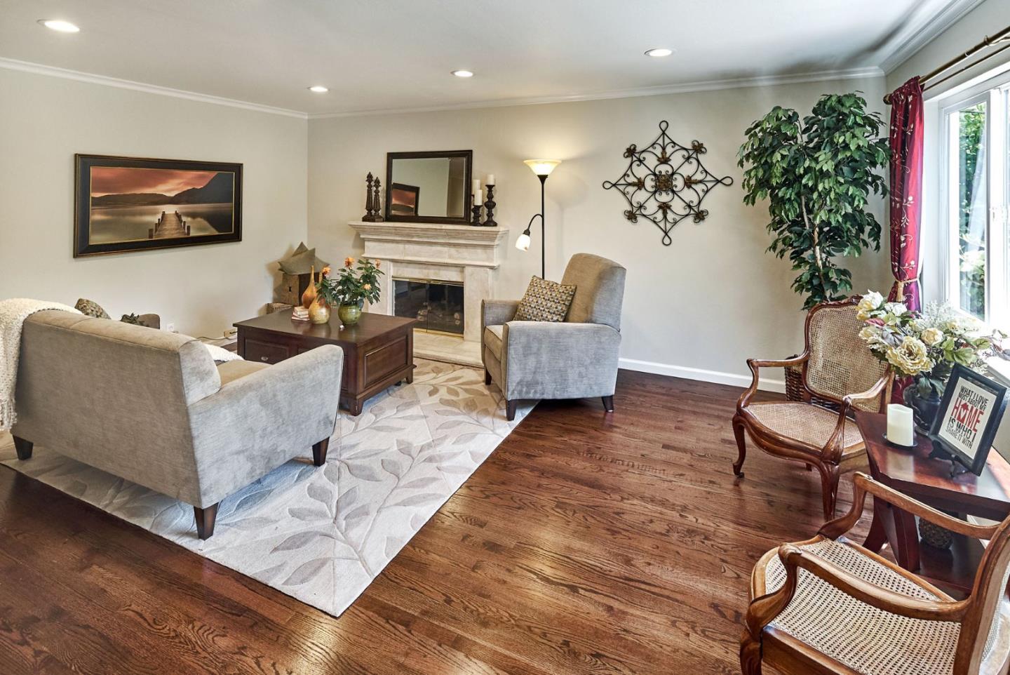 2330 Maximilian Drive Campbell, CA 95008 - Photo 19 of 33 a living room with furniture and a potted plant