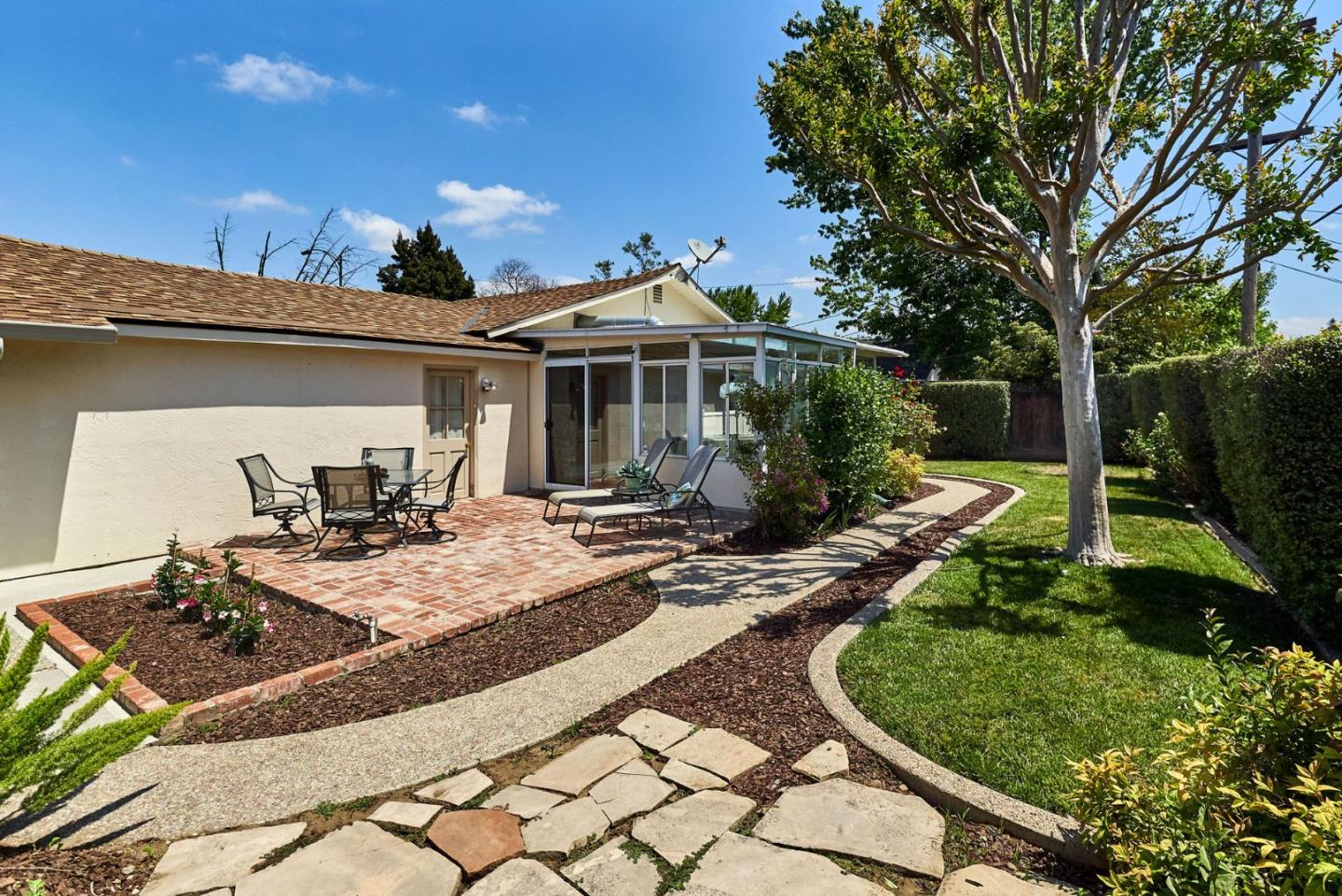 2330 Maximilian Drive Campbell, CA 95008 - Photo 5 of 33 a view of a house with backyard and sitting area