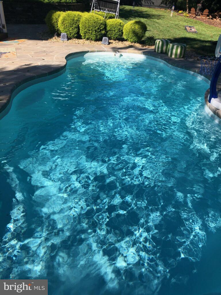 12649 High Meadow Road North Potomac, MD 20878 - Photo 18 of 79 All fiberglass pool w/decorative concrete surround