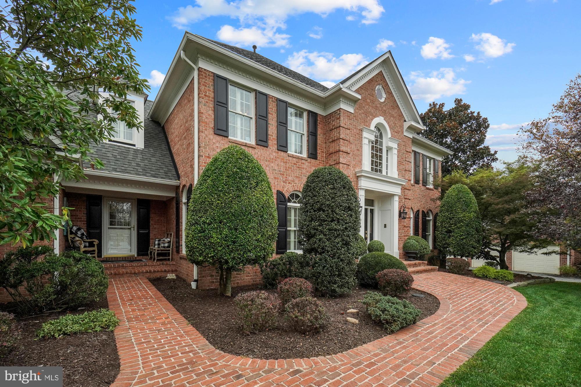 12649 High Meadow Road North Potomac, MD 20878 - Photo 4 of 79 Brick hardscape on all walkways