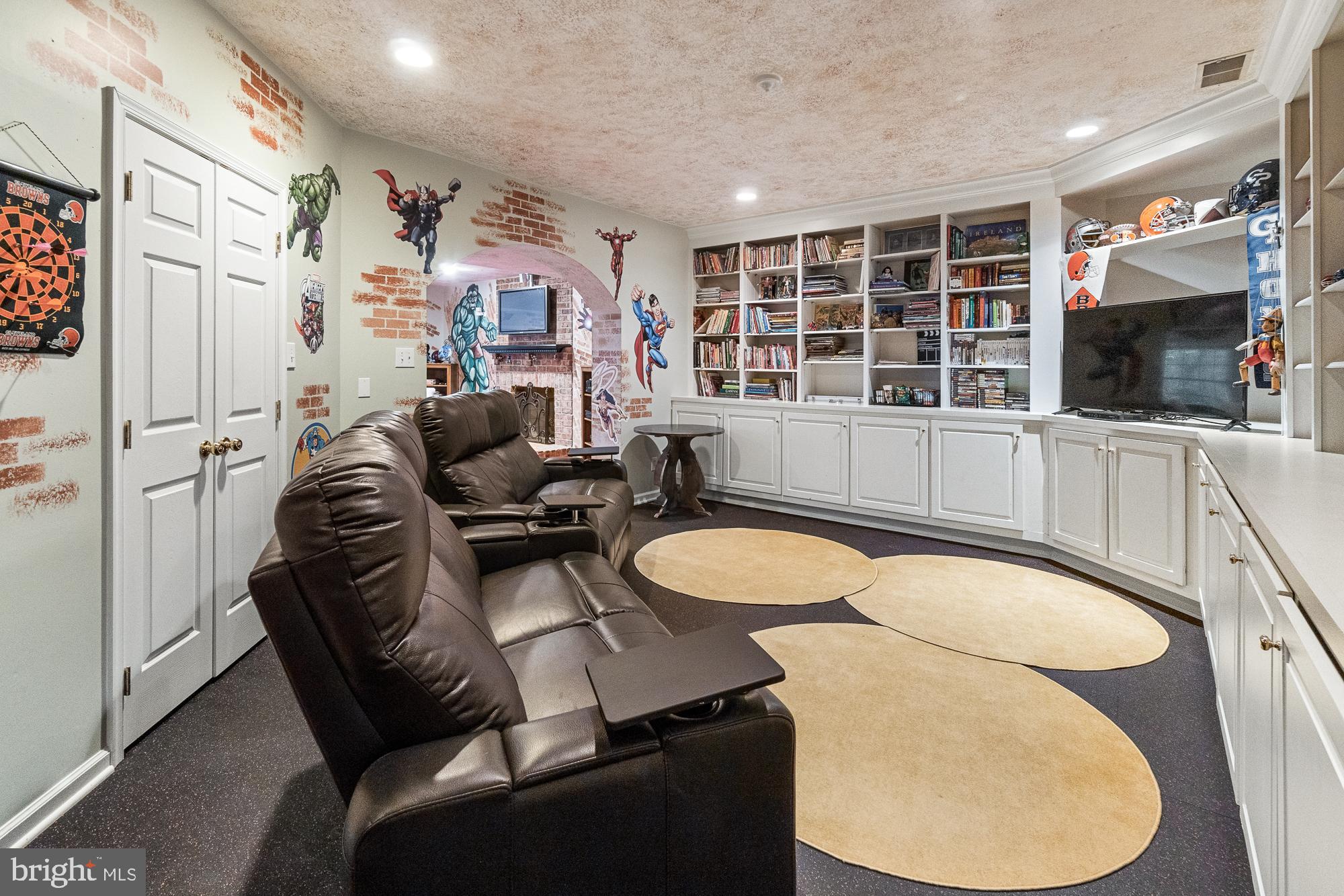 12649 High Meadow Road North Potomac, MD 20878 - Photo 64 of 79 Media and memorabilia room!