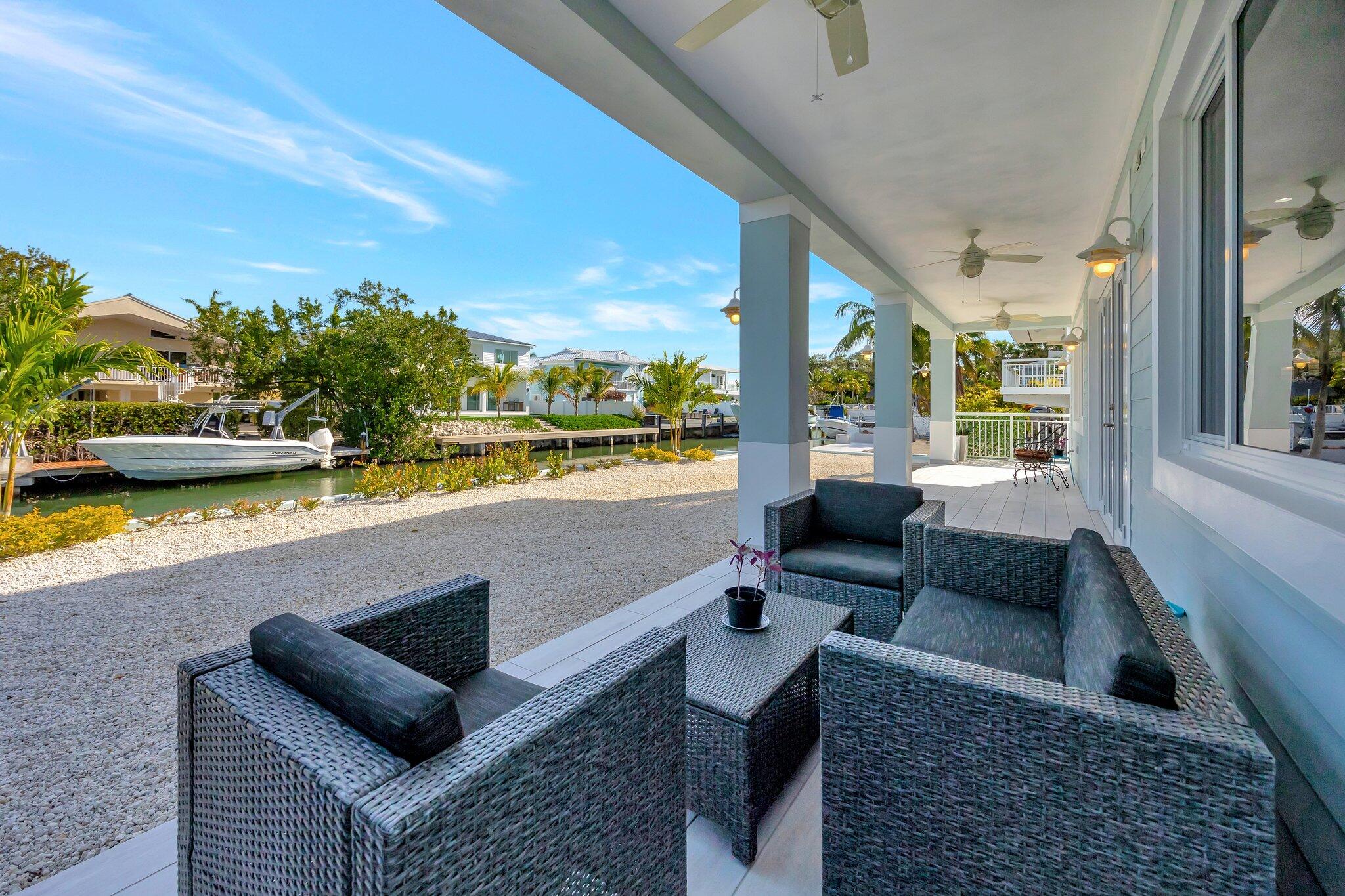 118 Pelican Road Tavernier, FL 33070 - Photo 48 of 72 Downstairs Patio (View 2)
