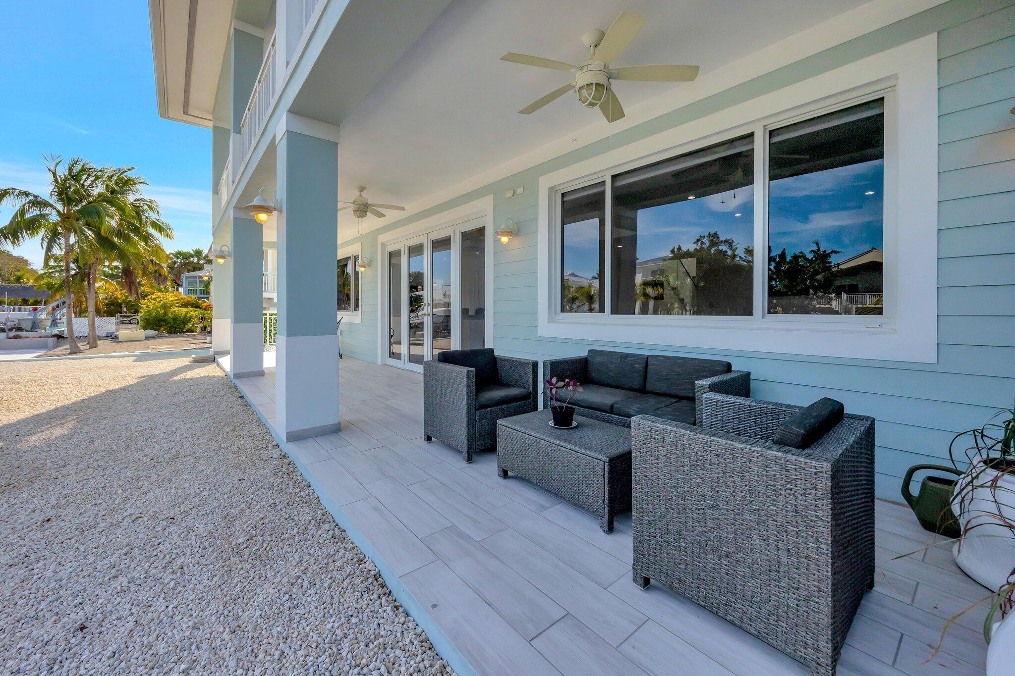 118 Pelican Road Tavernier, FL 33070 - Photo 49 of 72 Downstairs Patio (View 3)