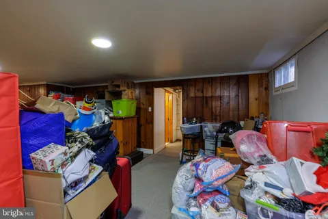 a view of storage and utility room