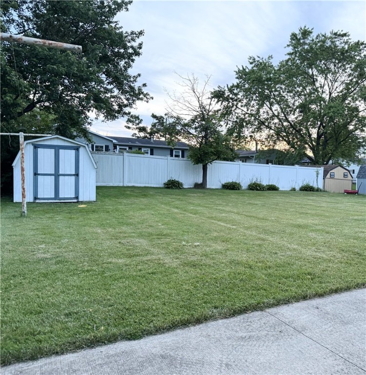 17 Meadowbrook Drive Auburn, NY 13021 - Photo 17 of 18 Back yard/shed