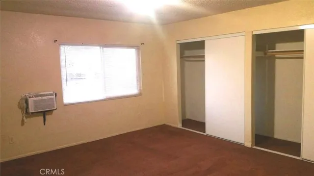 a view of a small space with window