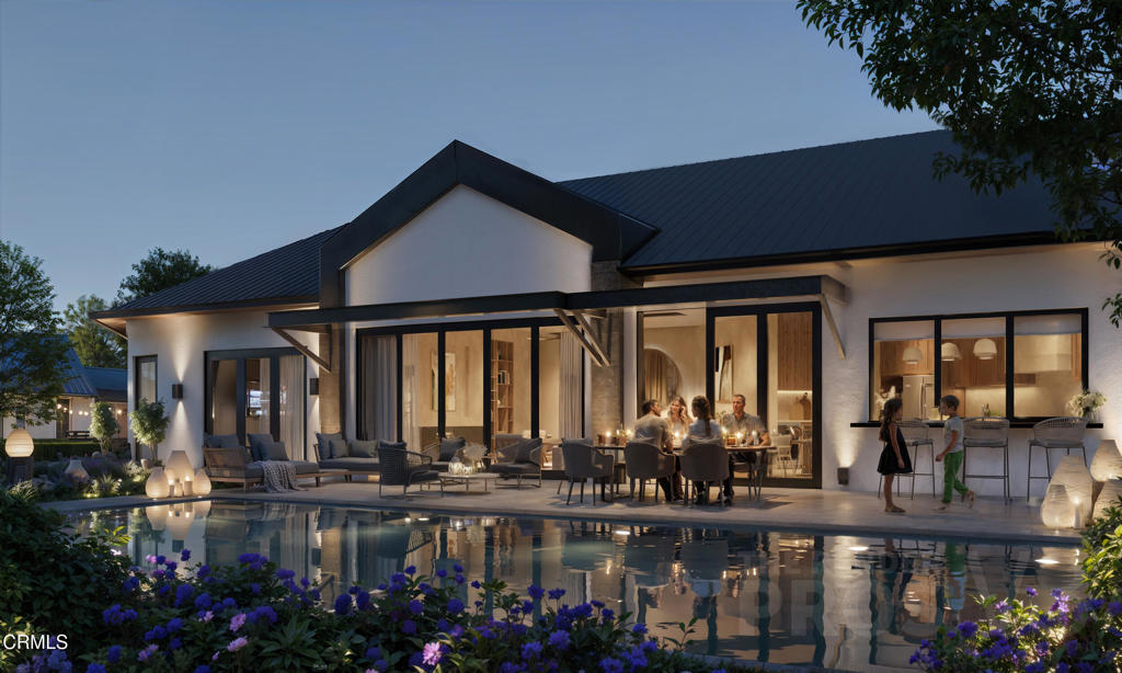 9239 Camellia Court Rancho Cucamonga, CA 91737 - Photo 8 of 14 a front view of a house with lake view and outdoor seating