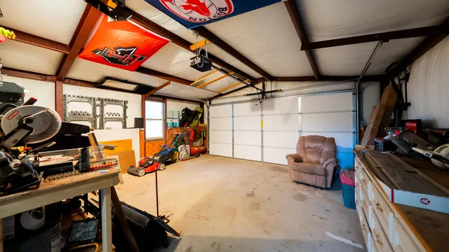 a view of a storage room with a lot of stuff