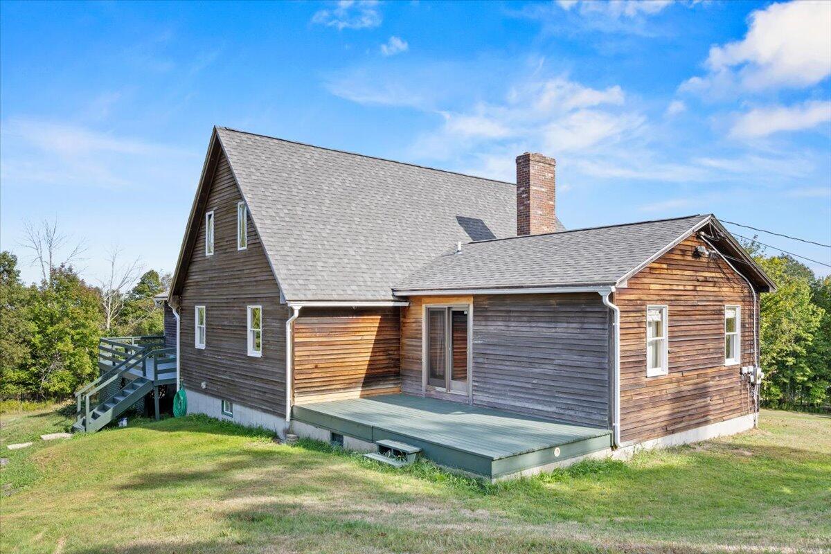 545 Foss Road Limerick, ME 04048 - Photo 28 of 57 Back Side Angle of Home