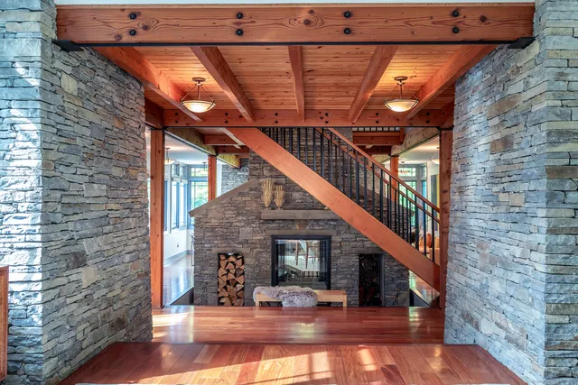 a view of entryway and hall