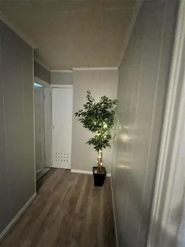 a view of a small space