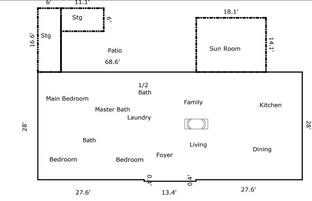 4067 Flintrock Way Martinez, GA 30907 - Photo 49 of 50 layout of 4067 Flintrock way