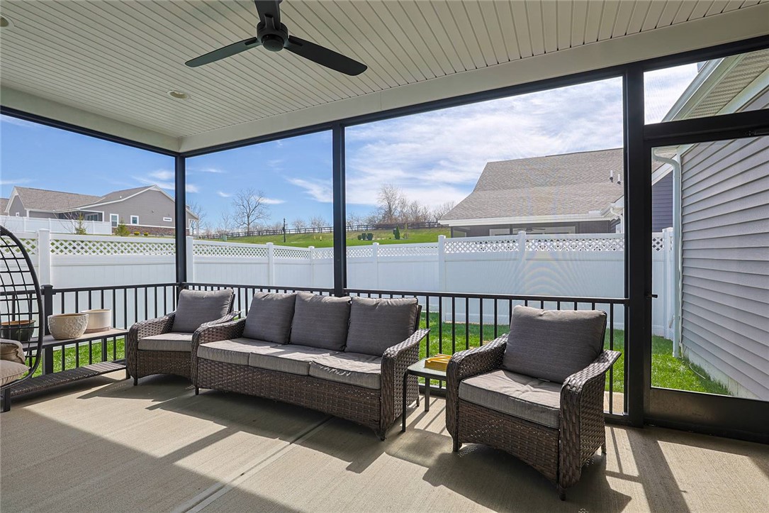 5013 Arena Court Hamilton, OH 45011 - Photo 32 of 41 Enjoy outdoor living on this inviting screened porch, perfect for relaxation and entertaining.