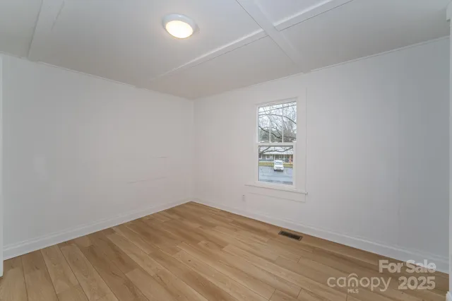 wooden floor in an empty room