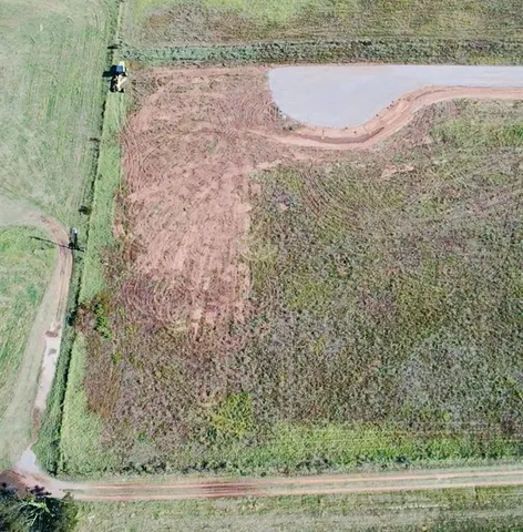 a view of a dry yard