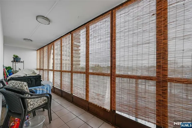 a living room filled with furniture