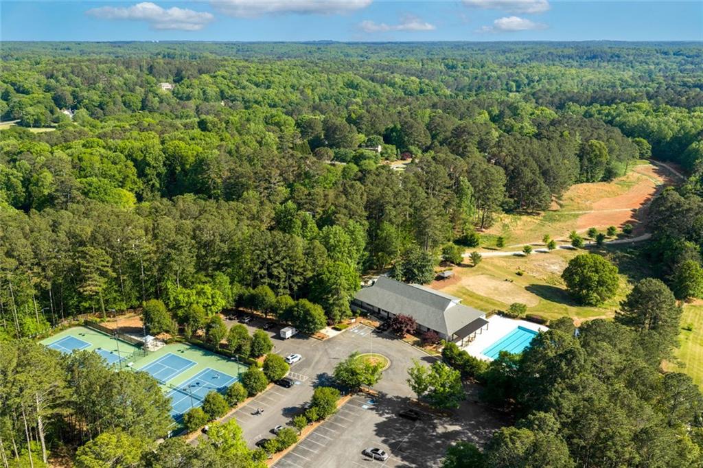2309 Dinsmore Road Milton, GA 30004 - Photo 87 of 87 an aerial view of a house with a yard
