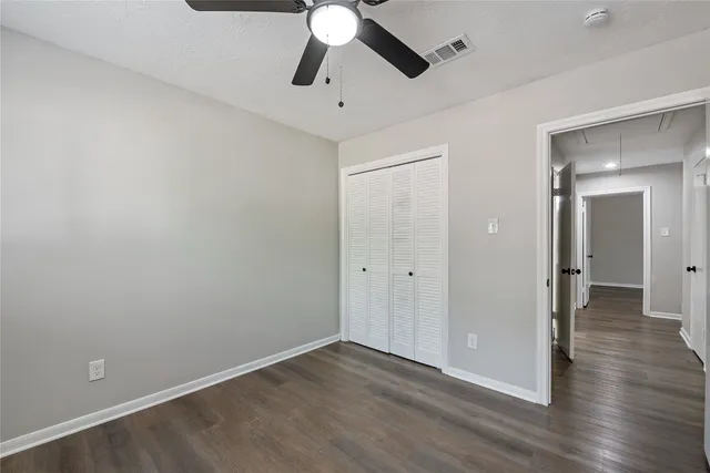 wooden floor in an empty room