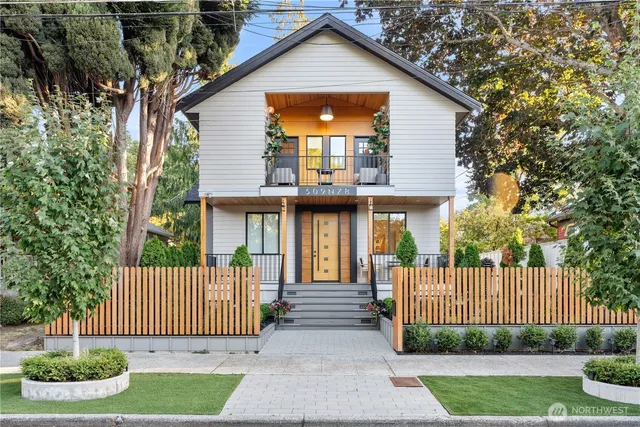 a front view of a house having yard