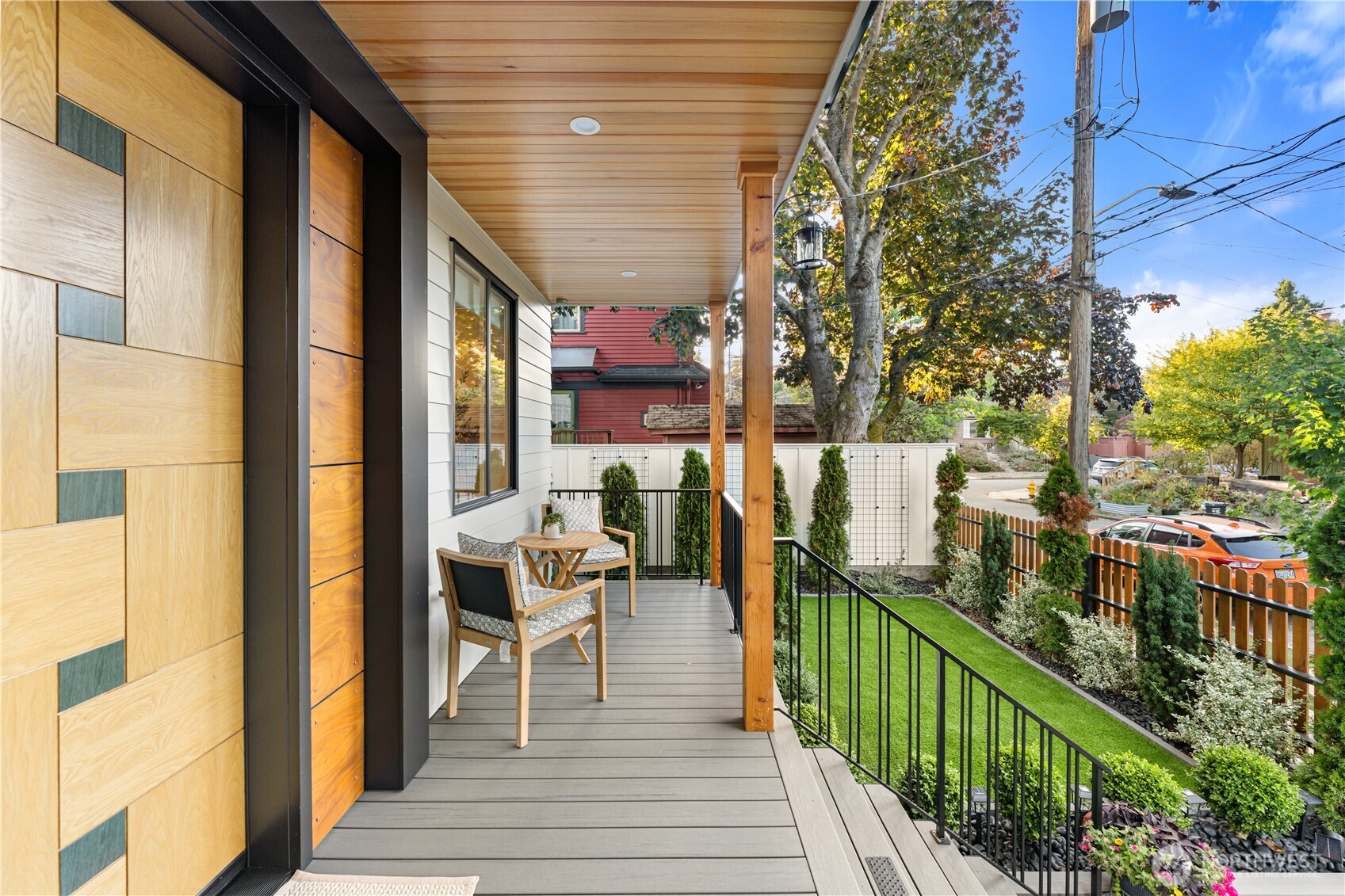 509 North 78th Street Seattle, WA 98103 - Photo 37 of 37 a view of a balcony with chairs