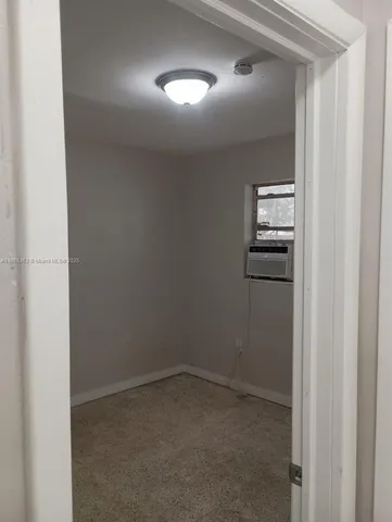 a view of empty room