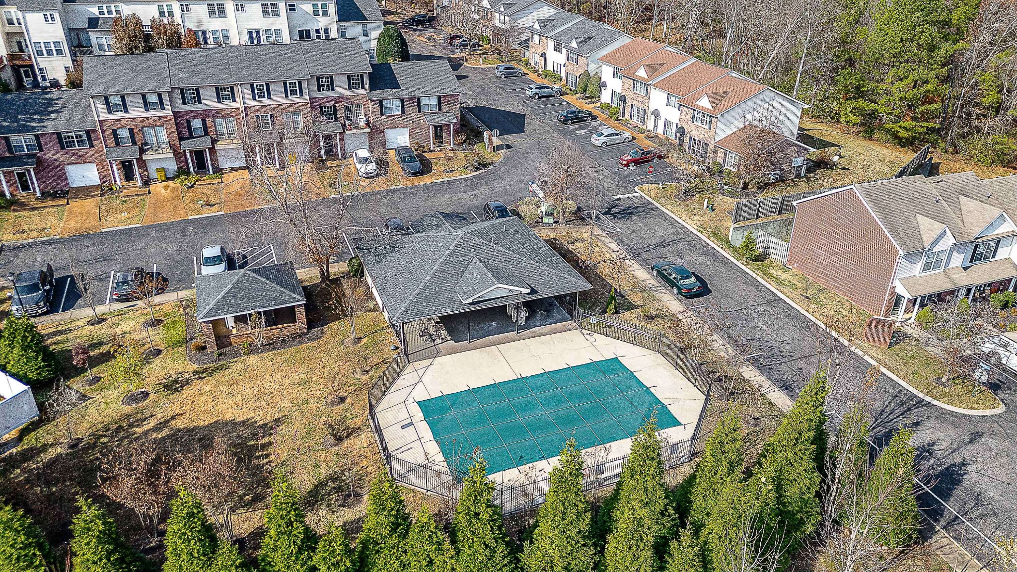7211 Rye Court Fairview, TN 37062 - Photo 25 of 34 an aerial view of residential houses with outdoor space