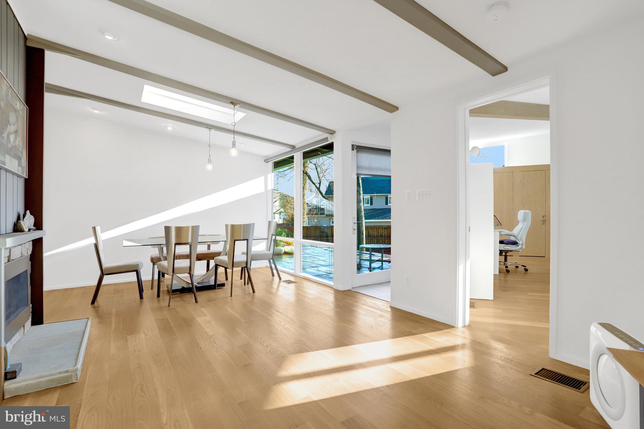3017 Pine Spring Road Falls Church, VA 22042 - Photo 19 of 62 a dining room with furniture and wooden floor