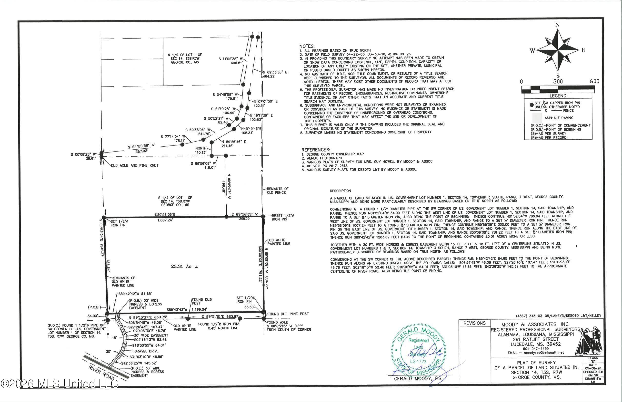 24.48-ac River Road Lucedale, MS 39452 - Photo 3 of 19 23.31ac River Rd Survey_page-0001