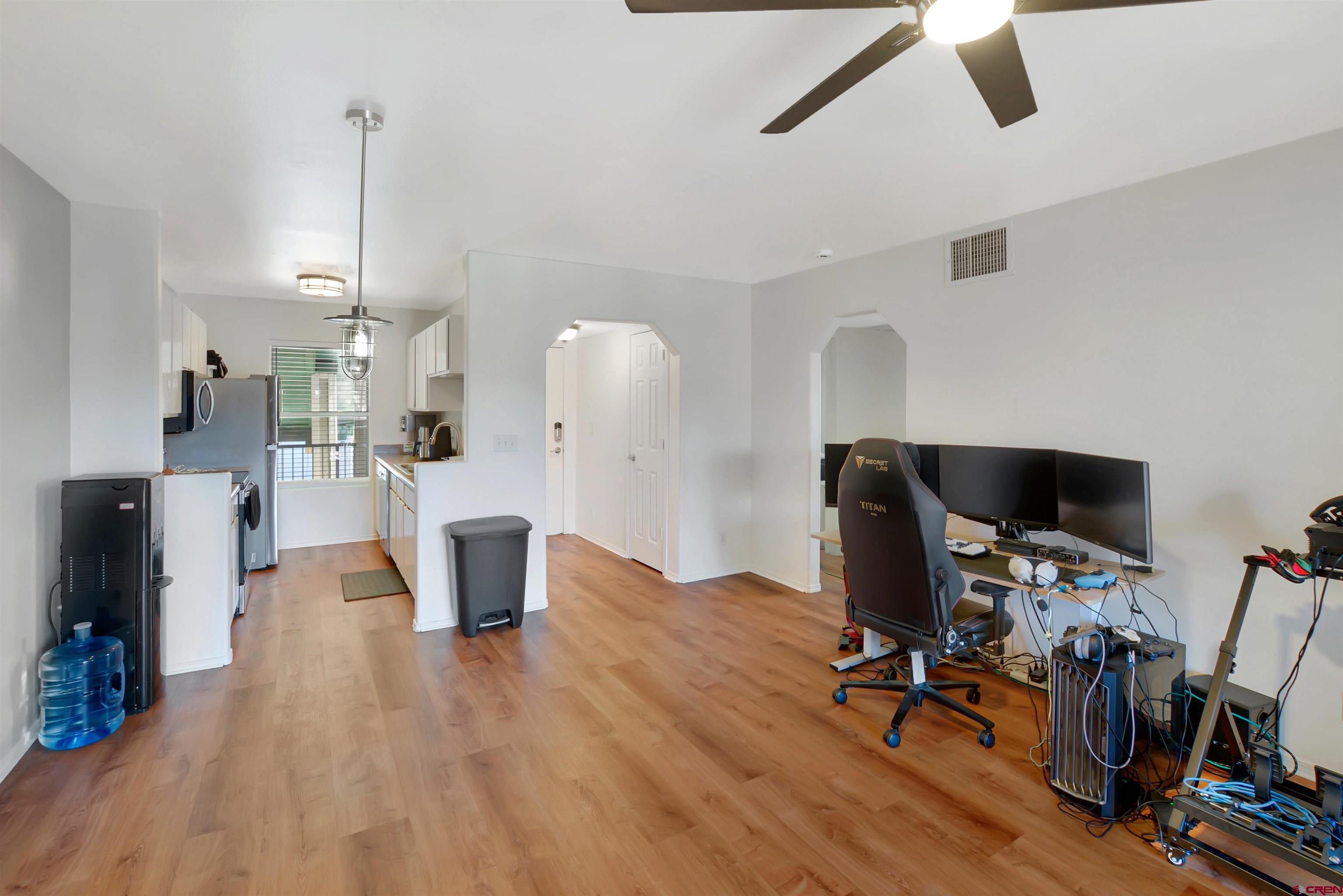 1100 Goeglein Gulch Road, Unit 223 Durango, CO 81301 - Photo 11 of 25 a view of a living room and dining room