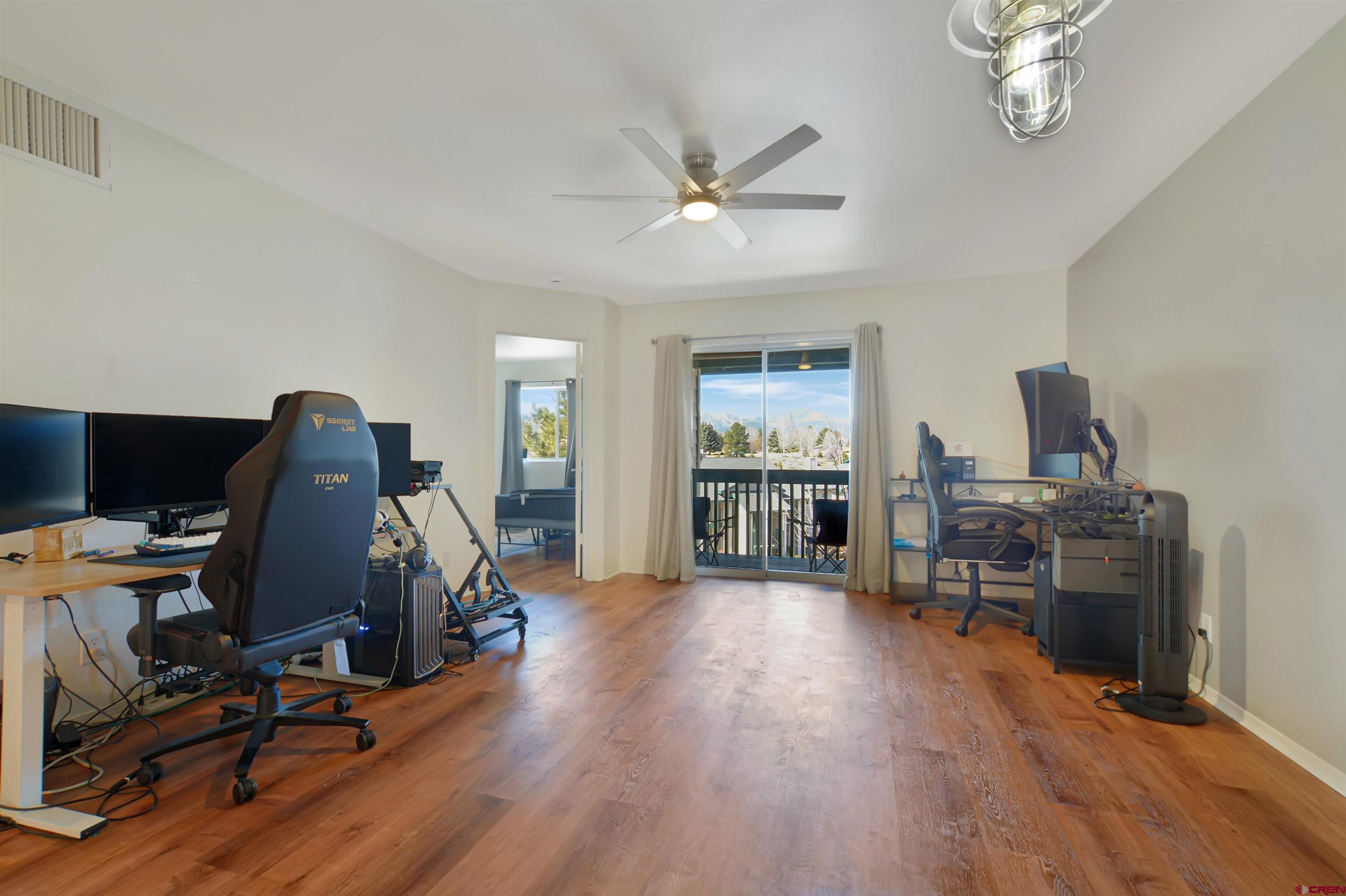 1100 Goeglein Gulch Road, Unit 223 Durango, CO 81301 - Photo 19 of 25 a view of a workspace with furniture and a window