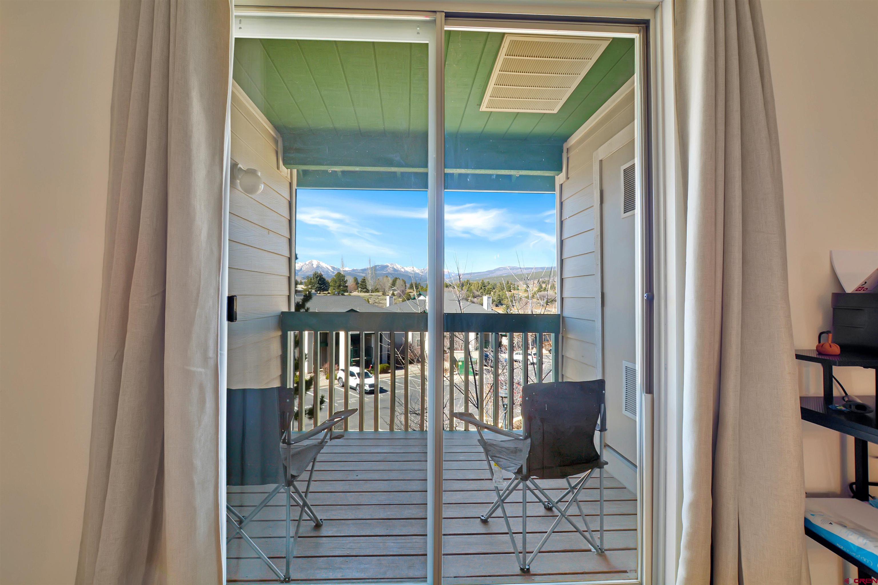 1100 Goeglein Gulch Road, Unit 223 Durango, CO 81301 - Photo 20 of 25 a view of balcony and patio