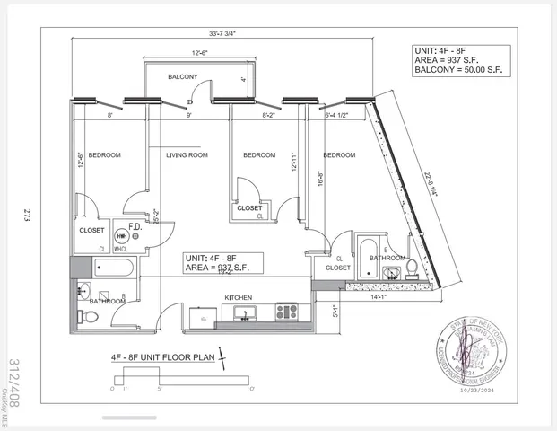 $3,800 | 70-40 45th Avenue, Unit 6F | Woodside