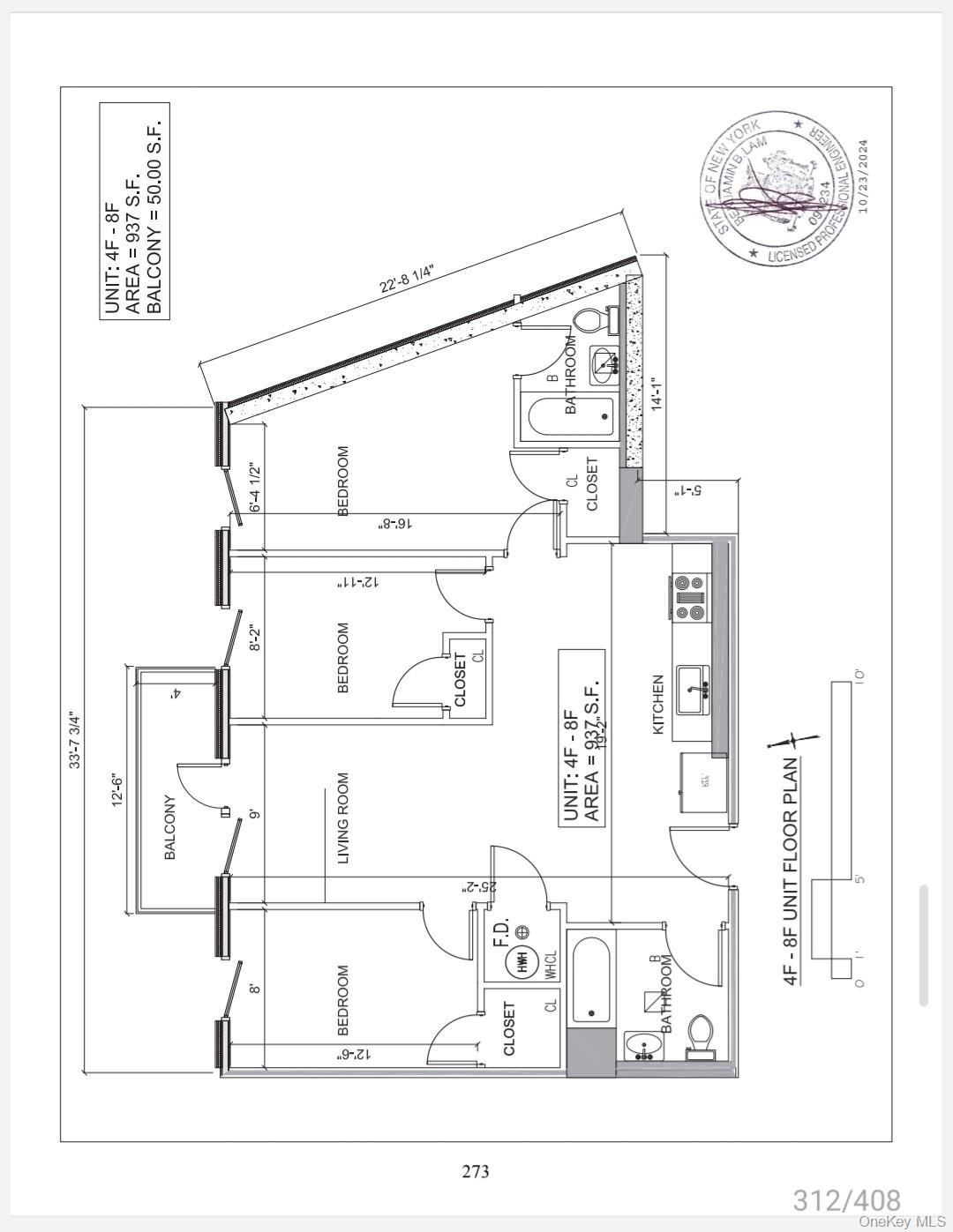 70-40 45th Avenue, Unit 6F Queens, NY 11377 - Photo 3 of 3 View of apartment building / complex