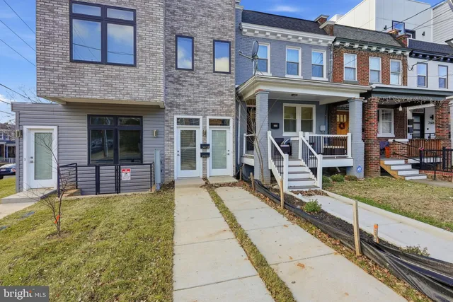 a view of an entryway with a window
