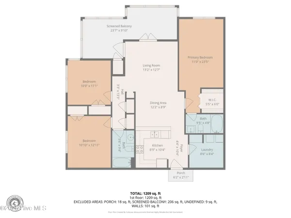 $1,750 | 395 South Crow Creek Drive, Unit 1210, Calabash, NC 28467