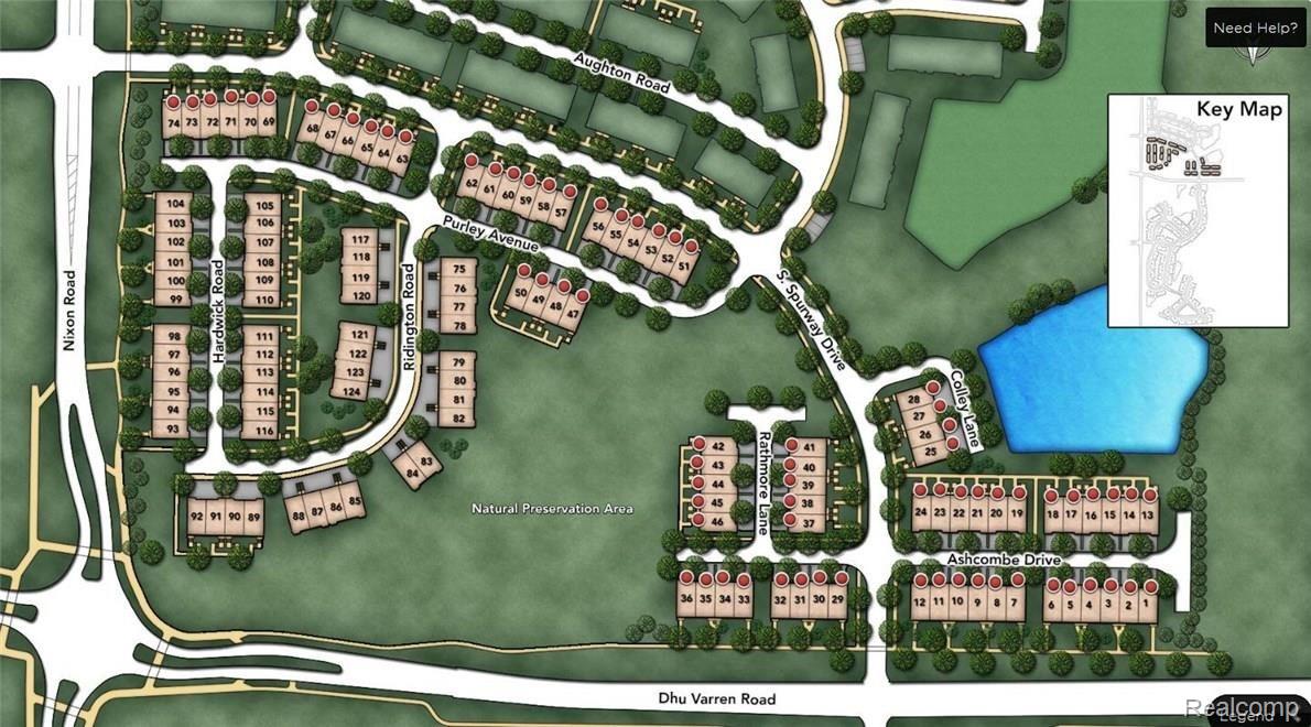 2864 Hardwick Road Ann Arbor, MI 48105 - Photo 9 of 10 SiteMap.JPG