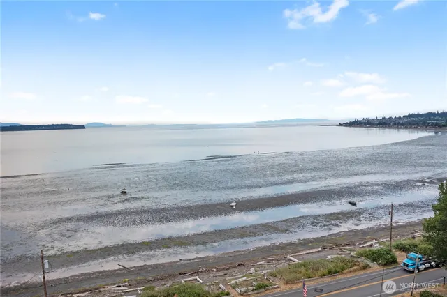 a view of ocean view with beach
