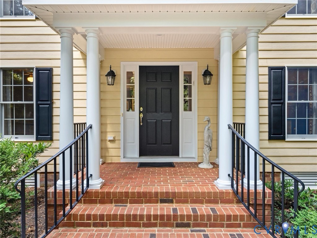4428 Shirley Road Richmond, VA 23225 - Photo 8 of 70 Pretty entrance with double columns.