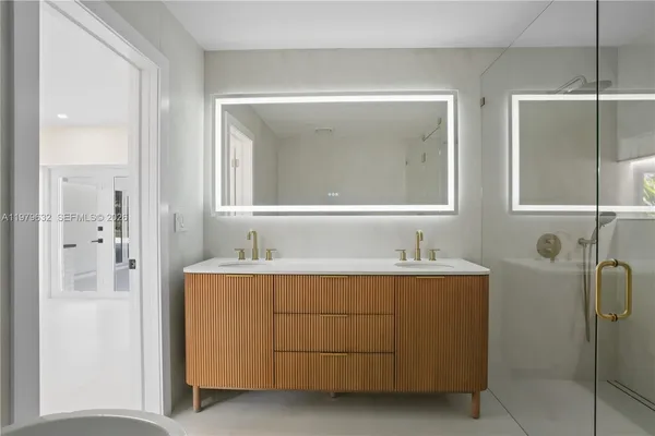 a view of a small space