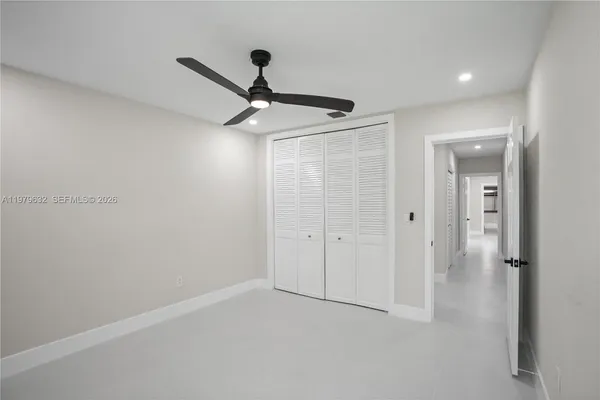 a view of a bathroom with a shower