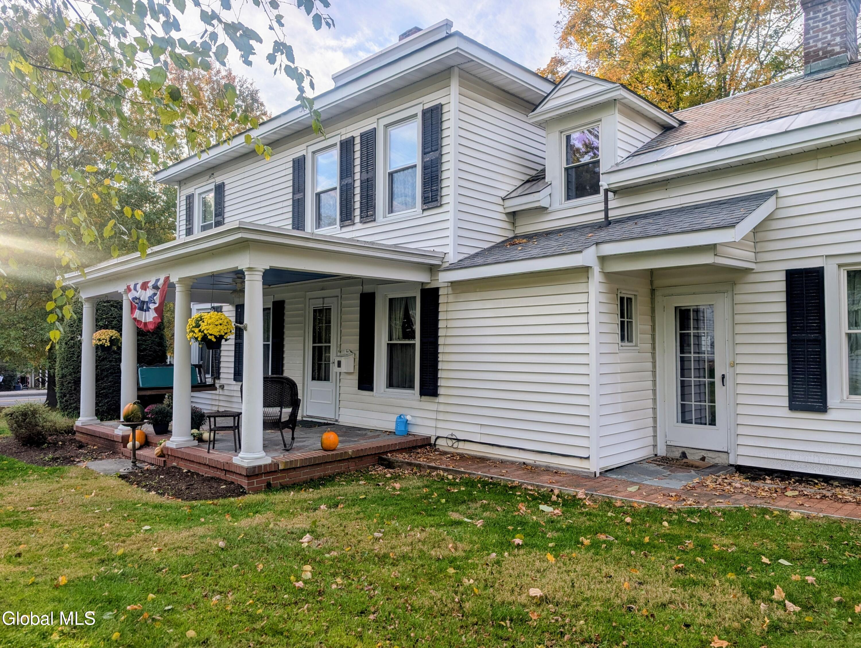 45 High Street Hoosick Falls, NY 12090 - Photo 2 of 56 side house porch