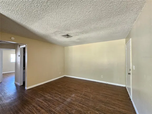 wooden floor in an empty room