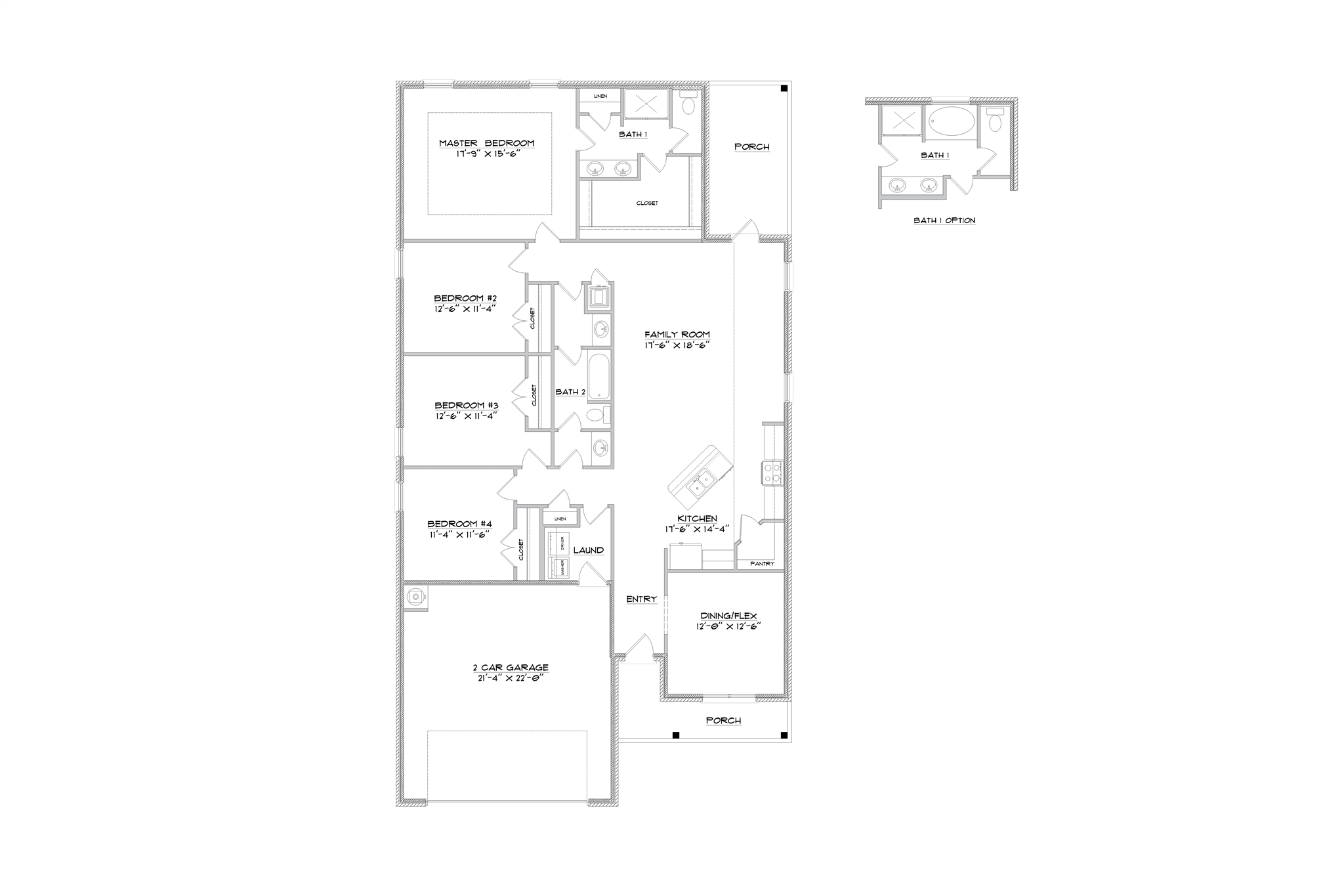 1171 Hayward Loop Foley, AL 36535 - Photo 40 of 40 floor plan