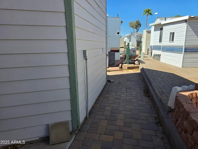 a potted plant sitting on the roof of a house