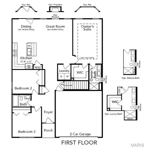$304,990 | 1 Tbb Savoy @ Pinckney Ridge, Warrenton, MO 63383