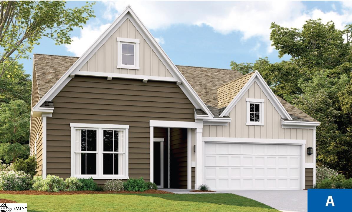 334 Sliding Rock Drive Pendleton, SC 29670 - Photo 1 of 2 Representative photo of exterior elevation...actual colors may vary.
